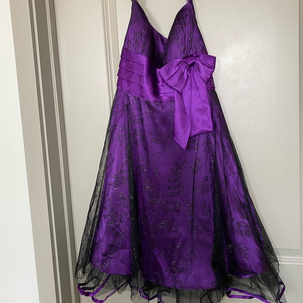 Purple Jump Apparel Homecoming/ Prom / Pageant dress Size 7/8